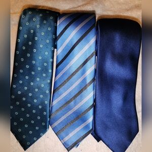 Hollywood Suit Elegant Blues Men's Tie Set